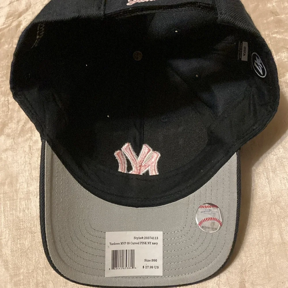 47 New York MVP Curved Navy Pink